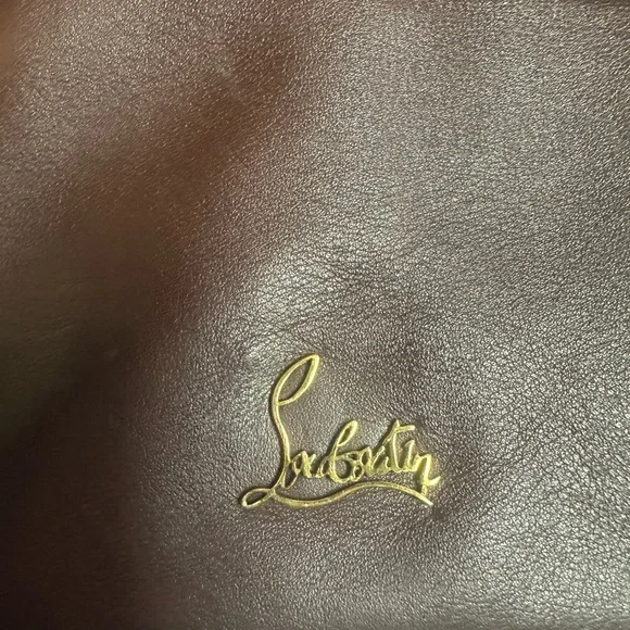 Christian Louboutin Brown and Cream Shearling Shoulder Bag - Picture 8 of 15